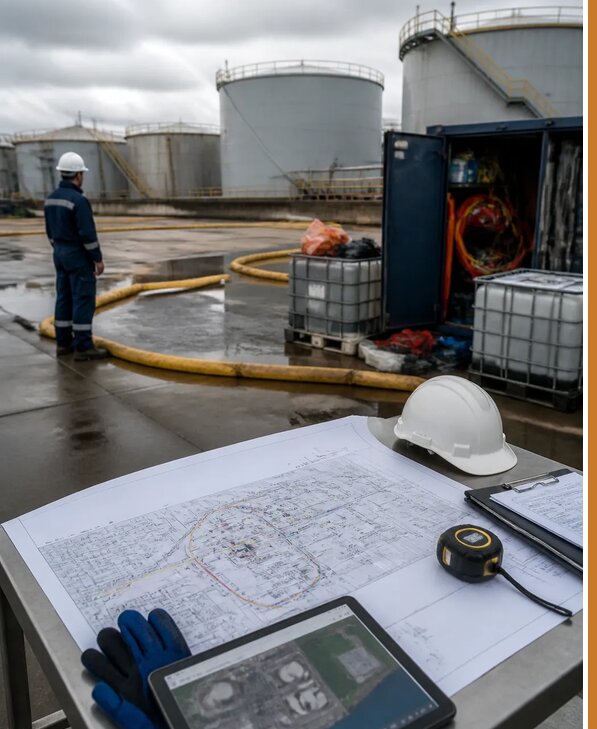 Разработка плана ликвидации разливов нефти в Пятигорске