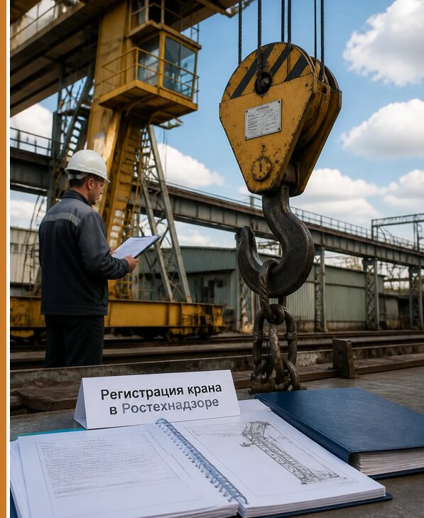 Регистрация крана в Ростехнадзоре в Пятигорске от 15410 р. | Авеста ОТиПБ